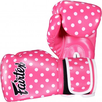 Fairtex BGV14 Боксерские Перчатки Тайский Бокс "Polka"